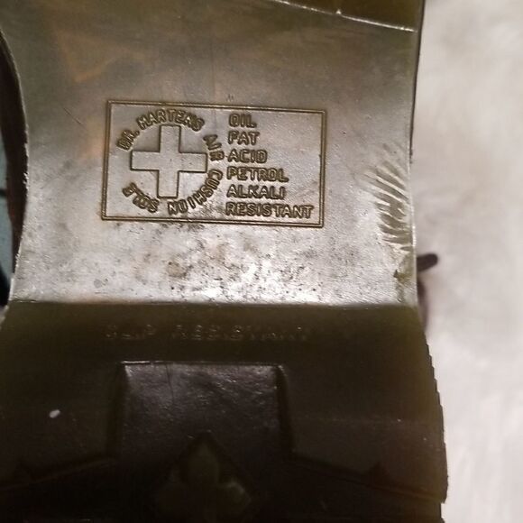 Doc Marten's Industrial Steel Toe Mens Boots Sz 13 - Picture 8 of 9